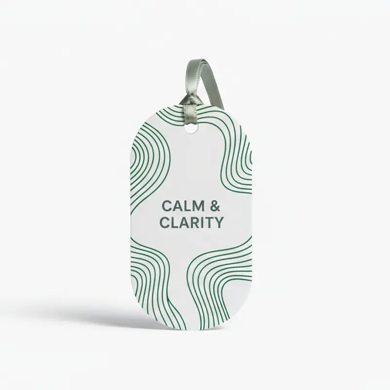Oval vertical Calm & Clarity office air freshener product image