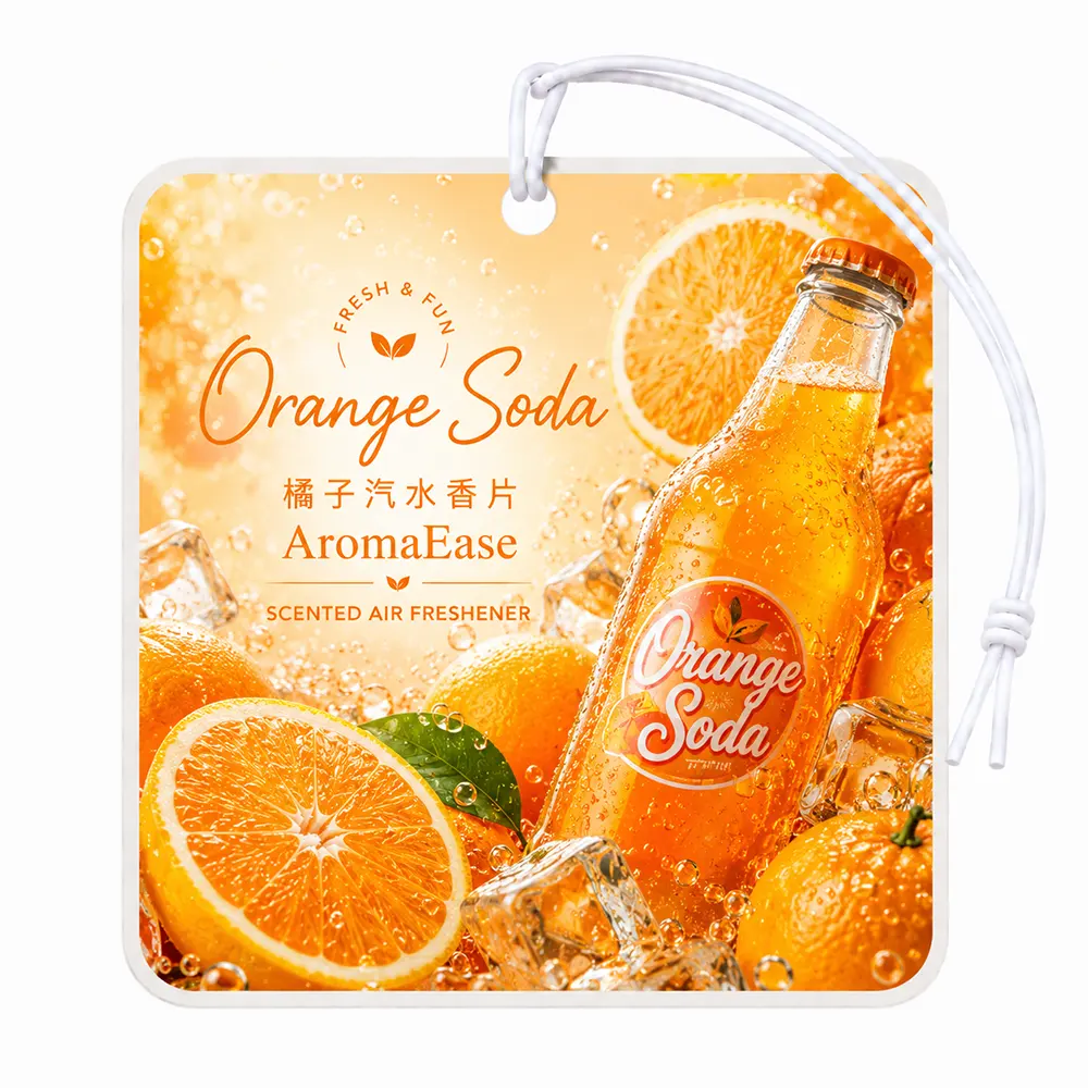 Orangenlimonade hängender Lufterfrischer