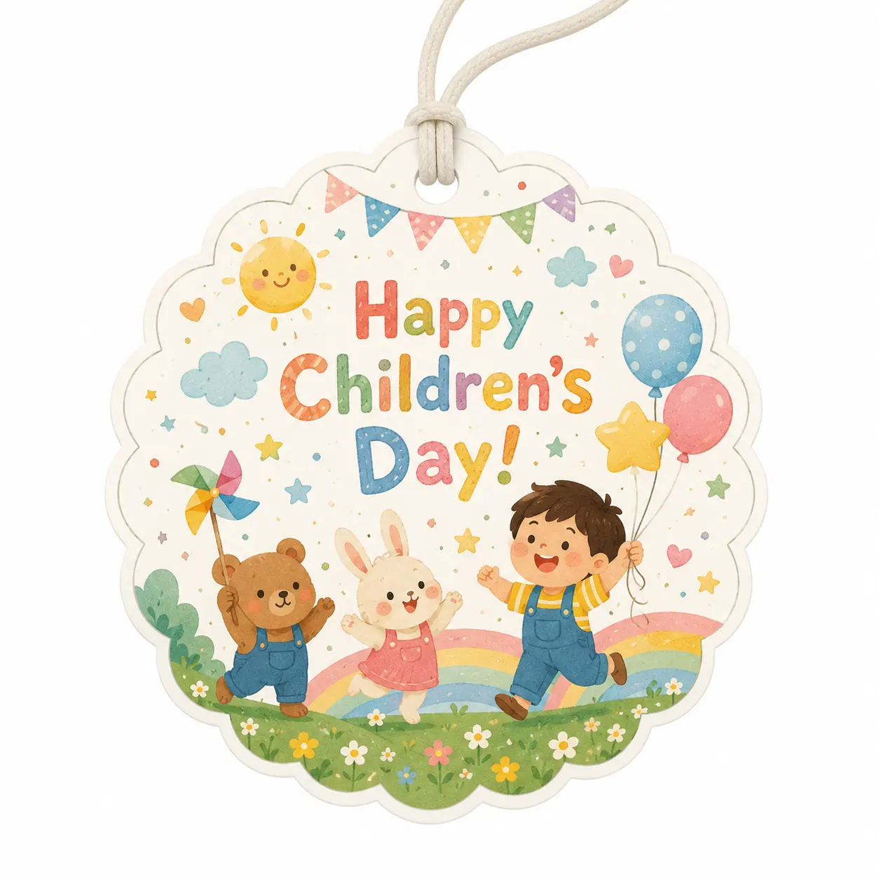 Happy Children's Day: Hängender Lufterfrischer