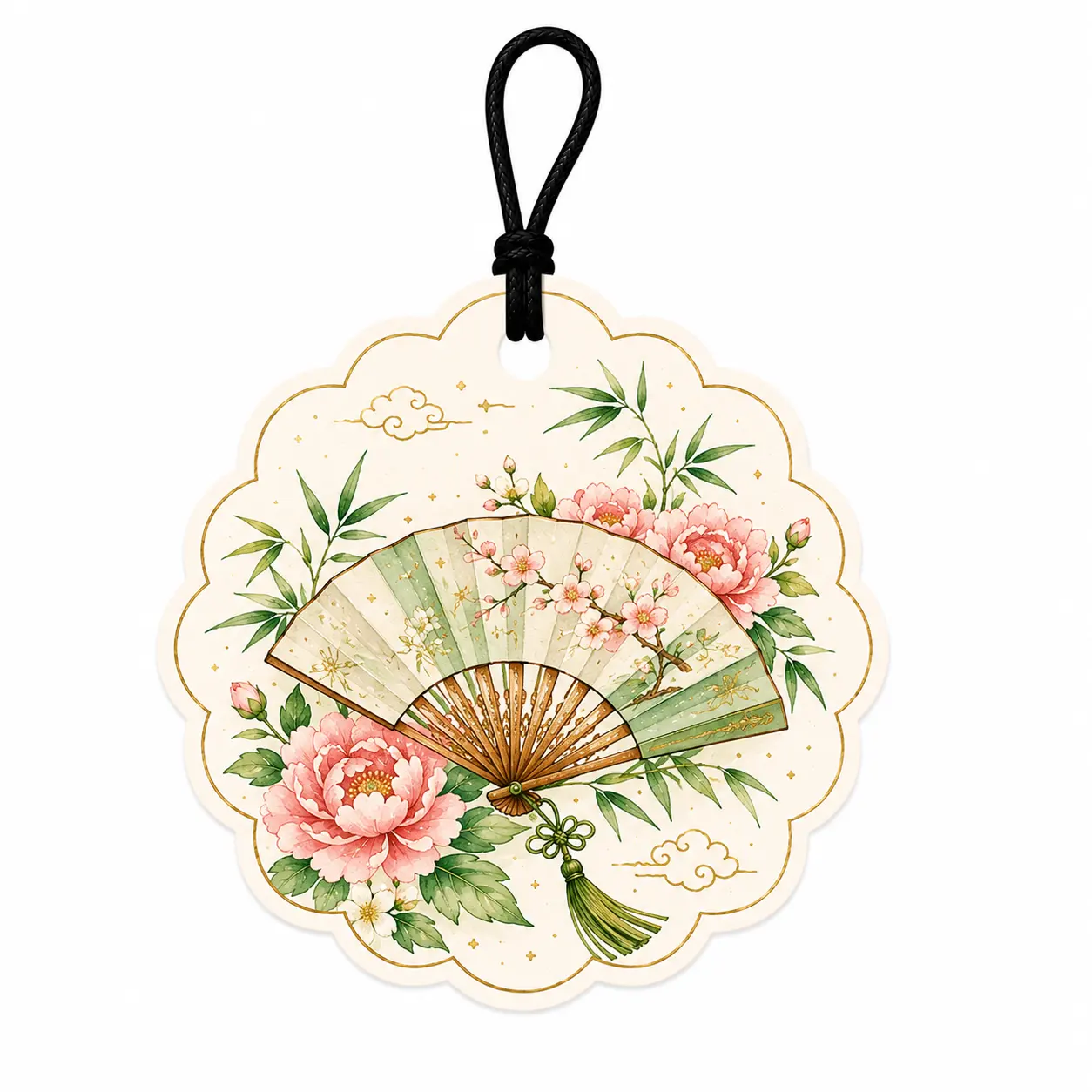 Chinesischer Ventilator mit hängendem Lufterfrischer