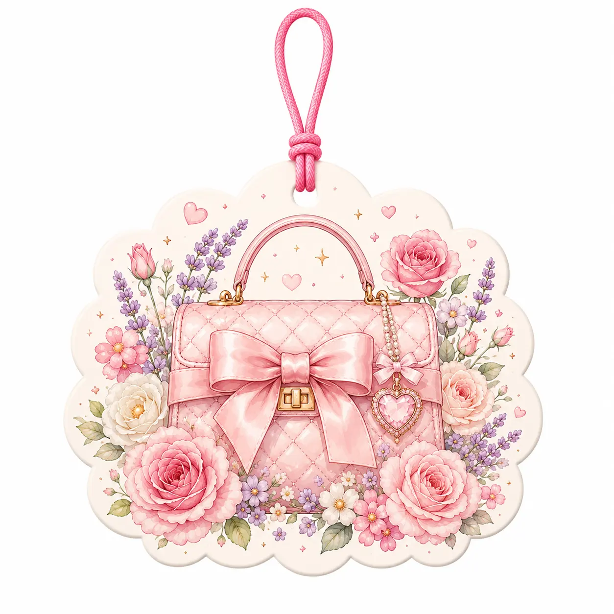 Romantic Bloom Handtaschen-Lufterfrischer