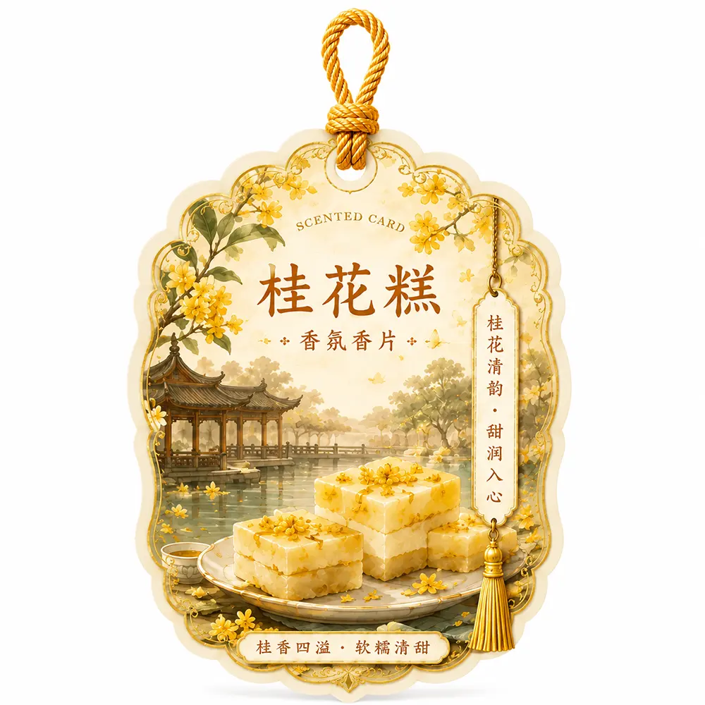 Osmanthus-Kuchen-Hänglufterfrischer