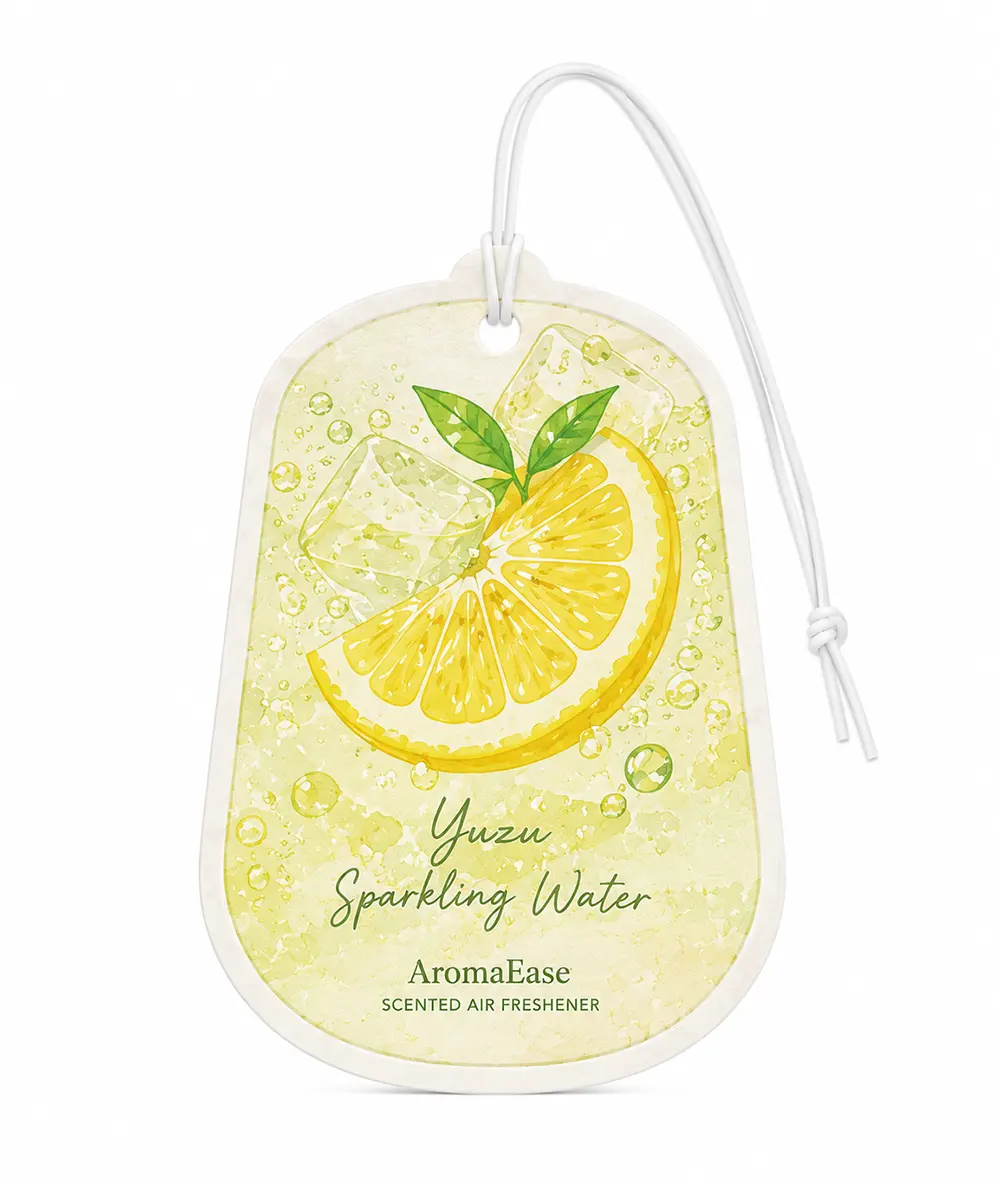 Yuzu Sprudelwasser hängen Lufterfrischer