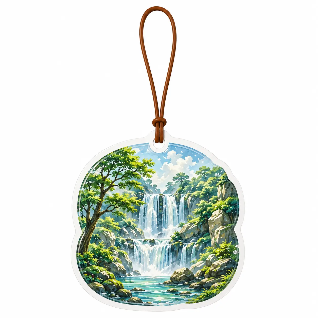 Wasserfalllandschafts-Lufterfrischer