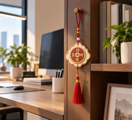 Chinesische Glücksduftkarte